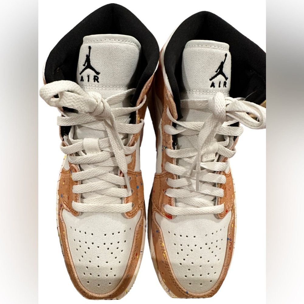 Air Jordan 1 Mid Brushstroke - Picture 3 of 16